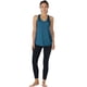 thumbnail image 5 of icyzone Camisetas sin mangas de entrenamiento para mujer – Camisetas atléticas de yoga con espalda cruzada para correr, ajuste holgado (XL BlackDenim), 5 of 5