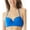 Azure, variant on AZURE Solid Nixie Ruffle Edge Halter Bikini Swim Top, US 34C, UK 34C