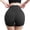 Black, variant on Linerless Relaxed Casual Shorts for Women Blended Fabric High Waisted Work Travel Pants with Pockets Stretchy Business Casual Slacks Yoga Shorts with Pockets for Wowomen Orange,S