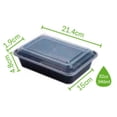 thumbnail image 2 of Contenedor rectangular para microondas, 2 of 3