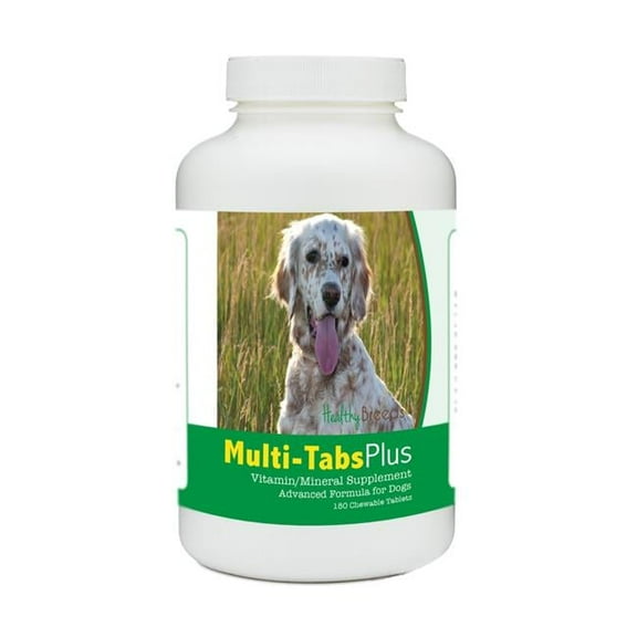 Healthy Breeds  English Setter Multi-Tabs Plus Chewable Tablets - 180 Count
