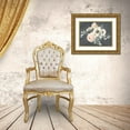 thumbnail image 3 of Nai, Danhui 24x19 Gold Ornate Wood Framed with Double Matting Museum Art Print Titled - Roses and Anemones, 3 of 4