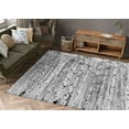thumbnail image 3 of Black And White Rugs, Customs Rugs, Birch Forest Landscape Rugs, Birch Forest Rug, Salon Rugs, Landscape Rug, Gift For Him Rugs, Large Rug, 1.7'x2.3' - 50x70 cm, 3 of 9