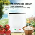 thumbnail image 4 of Car Rice Cooker Mini Cooking Tools 24V Multifunctional 1L Soup Electric Heater Travel Truck Lunchbox Food Appliance Machine 12V 12V/green, 4 of 9