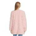 thumbnail image 3 of No Boundaries Juniors' Long Faux Fur Jacket, Size XS-XXXL, 3 of 5