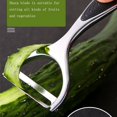 thumbnail image 5 of 2pc Stainless Steel Multi-function Vegetable Peeler&ampJulienne Cutter Julienne Peeler Potato Carrot Grater Kitchen Tool Gadgets, 5 of 5