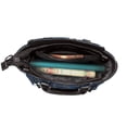 thumbnail image 5 of Lsque Night Forest Wolf Pattern Leather Rivet Shoulder Bag – Elegant Genuine Leather & Microfiber PU Crossbody with Detachable Adjustable Strap, 5 of 5