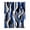 Blue, variant on Abstract Stripes Kitchen Curtains 63 Inch Length, Retro Modern Orange Black Gray Lines Grommet Top Bedroom Living Room Curtains, Light Filtering Cafe Curtain Drapes 2 Panels Set 84''x63''
