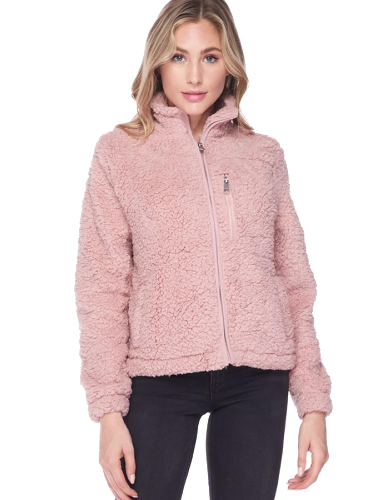 fuzzy pullover jacket