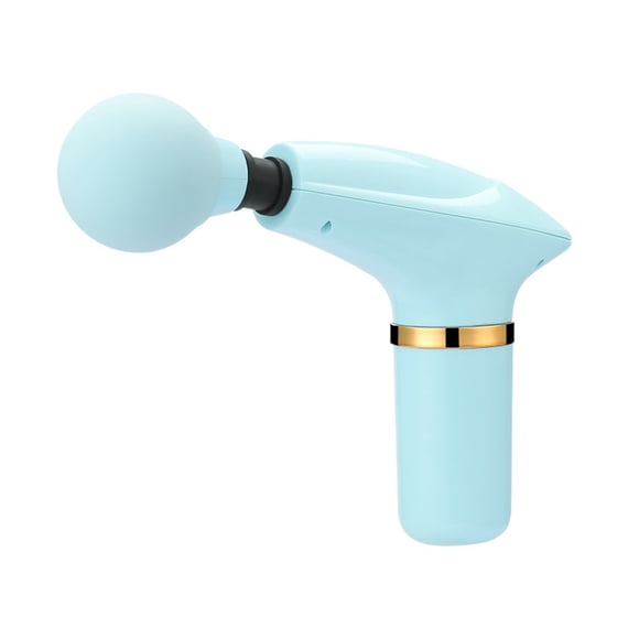Mini masajeador de tejido profundo, carga USB, masaje muscular por percusión, super silencioso, 4 velocidades, ligero y portátil para cuello y espalda, para hombres, mujeres y deportistas