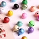 thumbnail image 3 of Cascabeles de Metal pintados de Color para llavero, decoración de árbol de navidad para perro y mascota, accesorios para manualidades, abalorios colgantes, 14mm, 20 unidades, 3 of 4