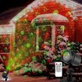thumbnail image 3 of 12 Patterns Christmas Laser Projector Light Outdoor with Remote Red Green Laser Projector Light Landscape Projector Spotlight, 3 of 5