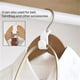 thumbnail image 4 of Conectores para percha de ropa de flocado mini | Ganchos organizadores de armario de plástico que ahorran espacio | Accesorios multiusos de alta resistencia | Se adapta a las perchas estándar de, 4 of 9