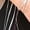 Red Black Waves, variant on Catherines Women's Plus Size Petite Anywear Reversible Crisscross V-Neck Maxi Dress