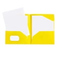 thumbnail image 1 of Dossiers avec Poches Attaches Plastique Format Lettre Durable pour Notes et École Coloré pour Organisation, 1 of 3