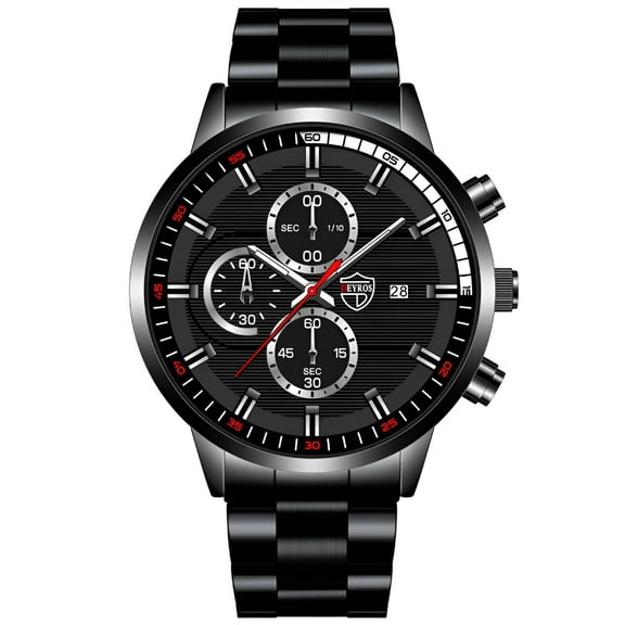 DESIGNICE Watches for Men Men's Watch Casual Stainless Steel Analog Quartz Watch Men Wristwatch Clock Business Date Casual Watch