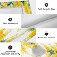 thumbnail image 6 of Spring Floral Outdoor Rug for Patio/Deck/Porch, Non-Slip Large Area Rug 3 x 5 Ft, Yellow Flowers Green Leaves Rustic Botanical Indoor Outdoor Rugs Washable Area Rugs, Camping Rug Carpet Runner, 6 of 8