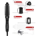thumbnail image 3 of Hair Roller,Ceramic Tourmaline Foldable Anion Hair Styling Tools Hair Curling Iron Power Packed Performance, 3 of 14
