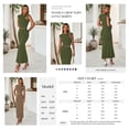 thumbnail image 5 of PRETTYGARDEN Skirt Sets Women 2 Piece Outfits Summer Outfits Going Out Crop Tops Long Maxi Skirts Beach Vacation Clothes, 5 of 9