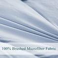 thumbnail image 7 of All Season Blue 3 Piece Queen Size Shabby Chic Down Alternative Comforter Set with Corner Tabs, 7 of 7