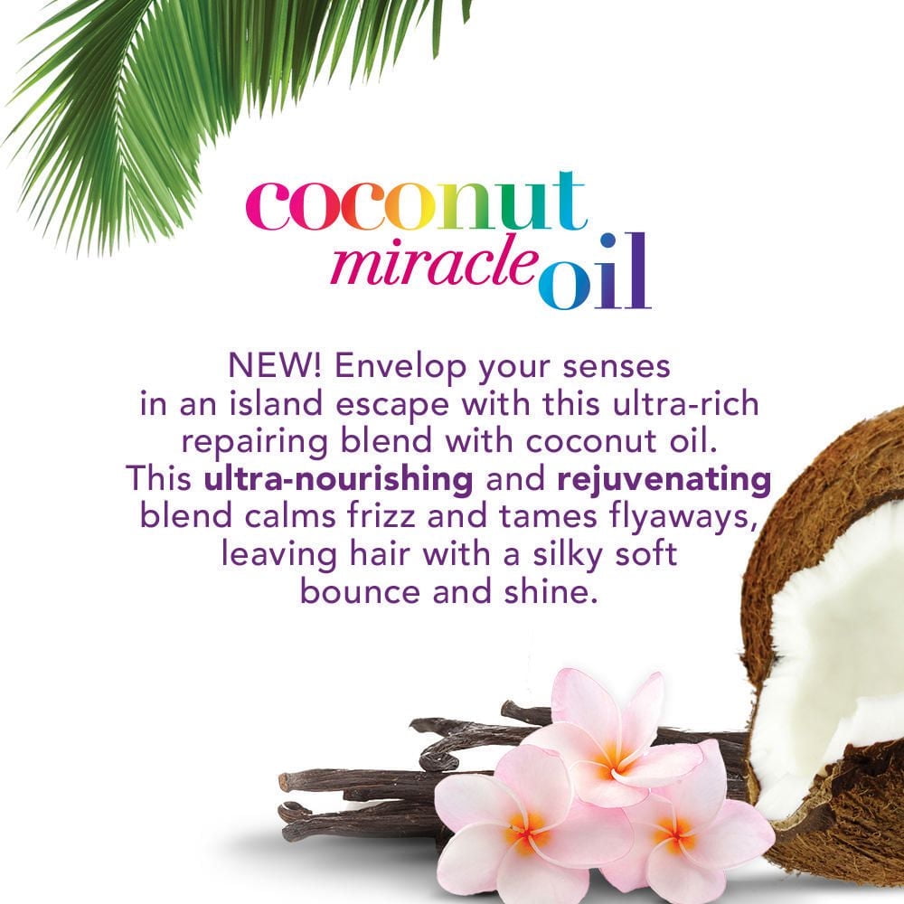 OGX Extra Strength Damage Remedy + Coconut Miracle Penetrating Oil