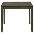 thumbnail image 2 of Parkwood 5-piece Square Dining Table Set Dark Ash Brown, 2 of 13