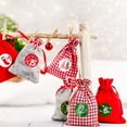 thumbnail image 3 of Fawoonu DIY Christmas Advent Calendar Set - 24 Jute Bags, Wooden Clips, Number & German Stickers, 10m Hemp Rope for Festive Countdown & Decorations, 3 of 6