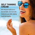 thumbnail image 2 of Self Tanning Cream, Summer Outdoor Quick Tan Natural Comfort Bronzer Moisturizing Cream, 2 of 5