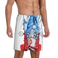 thumbnail image 2 of KLL Ensemble Bikini Imprimé Camion Gnome Rouge pour Femmes, Ensemble Bikini Triangle à Deux Pièces avec String et Bas à Nouer - 4TG, 2 of 6