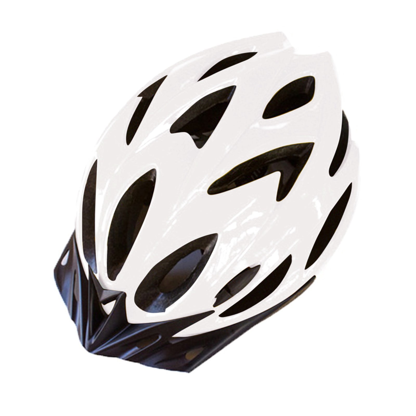Cadorn Unisex White Bike Helmet for MTB & Road Cycling Sports