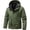 Army Green-1, variant on Mens Rain Jacket with Hood Solid Color Long Sleeve Rain Coat Outwear Plu Size Outdoor Hiking Coat Casual Waterproof Jackets for Men Army Green L