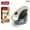 Black + White, variant on CLITON One-Touch Electric Can Opener - USB Powered ABS, Smooth Edges, Auto Off, Easy Storage for Seniors, Kitchen/Camping, Ideal Gift