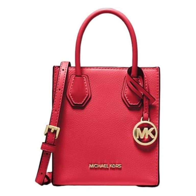 Michael Kors Bright Red Extra-Small Pebbled Leather Convertible Backpack Michael Kors Jaycee XS MINI Convertible Zip Pocket Backpack  main image 3