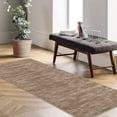 thumbnail image 2 of HOMERRY 2'3" x 8' Runner Rug Solid Washable Rugs Runners for Hallways Non Slip Kitchen Mat with Rubber Backing Indoor Mats for Living Room, Taupe, 2 of 6