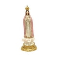thumbnail image 3 of Figura de Nuestra Señora de Fátima, estatua de María Santísima, artesanía, escultura de pie, decoración del hogar, colección de decoración religiosa rosa, 3 of 8
