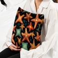 thumbnail image 6 of Starfish Stylish Velvet Throw Pillow Covers Set of 2 with Unique Patterns for Bed Pillow - 16x16, 18x18, 20x20 Inches for Various Occasions, 6 of 6