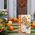thumbnail image 3 of Fall Garden Flag 12.5x18 Double Sided, Vertical Burlap Gnome Welcome Autumn Flags Fall Thanksgiving Seasonal Outside Farmhouse Yard Decoration, 3 of 6