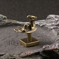 thumbnail image 5 of Bird Seal Solid Brass Figurine Small Statue Home Ornament Figurines Collectibles, 5 of 5