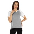 thumbnail image 1 of Inkmeso T-Shirt à Manches Courtes Uni pour Femmes Sportif Décontracté Basique, 1 of 7