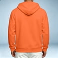 thumbnail image 4 of Nestiefly Zipper Hoodies for Men Long Sleeve Full Zip Lightweight Sweatshirt Casual Y2k for Hiking Office Saffron L, 4 of 6