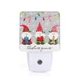 thumbnail image 1 of Fotbe Merry Christmas Gnome1 Luz Nocturna LED, Luz de Noche con Sensor de Luz Natural de Anochecer a Amanecer, Se Enchufa a la Pared, Blanco Cálido 0.5W-UK, 1 of 7