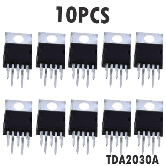 10Pcs TDA2030A TDA2050A TO-220 18W Hi-Fi Amplifier 35W Driver Integrated Circui