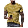 thumbnail image 1 of Nouveau T-Shirt d'Été Mode Personnalité Impression 3D pour Hommes Manches Courtes Décontracté Confortable Classique Rétro Col Rond Grande Taille, 1 of 5