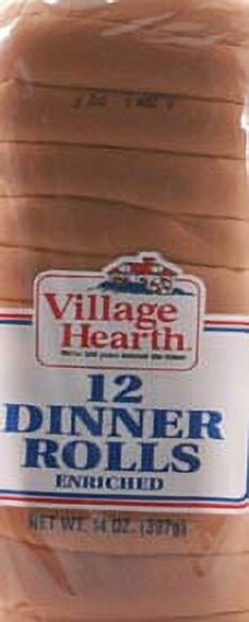 Pan O Gold Baking Village Hearth  Dinner Rolls, 12 ea