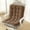 Coffee, variant on FHLFN717 Chair Cushion With Backrest,Thickened Lumbar Support Seat Cushion for Students Dormitories,Soft Comfortable Floor and Office Seating Cushion,All Season Buttocks Support for Long Sitting