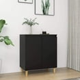 thumbnail image 5 of vidaXL Sideboard with Solid Wood Legs Chipboard Storage Cabinet Multi Colors, 5 of 25