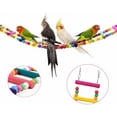 thumbnail image 5 of Juguetes para loros y pájaros, escaleras, columpio, juguetes para masticar, accesorios para jaulas de pájaros, hamaca, columpio, juguete para cacatúas pequeñas, tortolitos, conures,, 5 of 5
