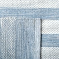 thumbnail image 6 of SAFAVIEH Striped Kilim Talia Striped Area Rug, Ivory/Blue, 8' x 10', 6 of 10