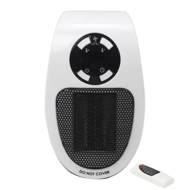 Mini calentador eléctrico Radiador doméstico Smart Space (remoto EE. UU.) Blanco