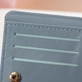 thumbnail image 4 of WIZUTIZ Women's Wallets with Rfidi with Credit Card Slots Billfolds Large Size Purses Women Card Case Purse Womens Womens Zipper Pockets Medium Color Block Bags Waterproof Blue, 4 of 5